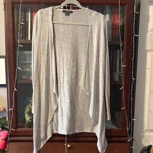 Primark Light Gray Open Front Cardigan